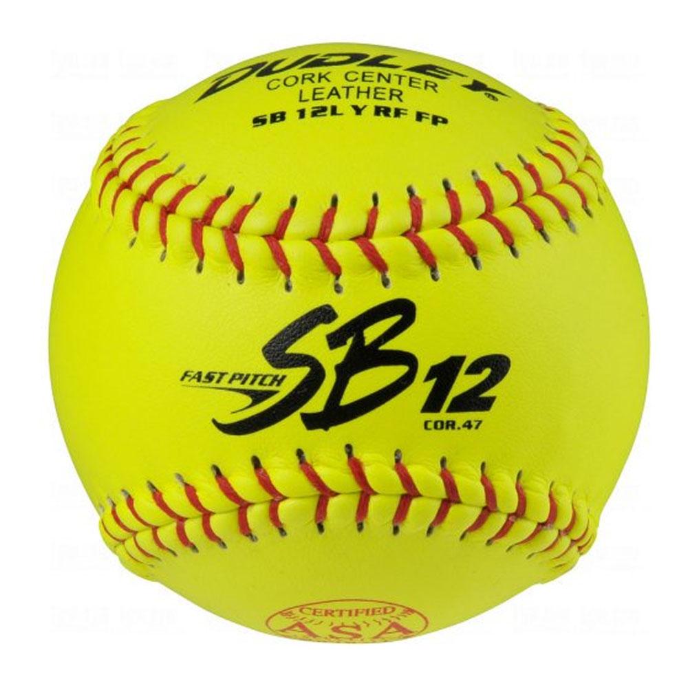 Dudley SB12RFFPA Fastpitch ASA Softball 12 Inch - One Dozen: 4A311Y