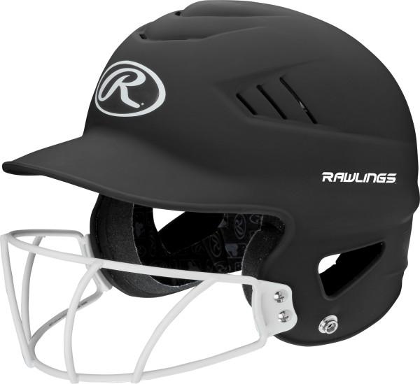 Rawlings Highlighter Fastpitch Helmet - Mask Matte: RCFHLFGM