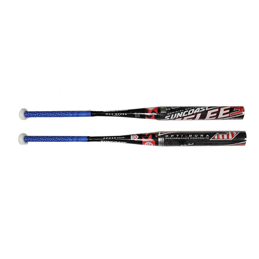 2021 Suncoast Melee 3 End-Loaded 1-Piece SSUSA Senior Slowpitch Softball Bat: SM3SE