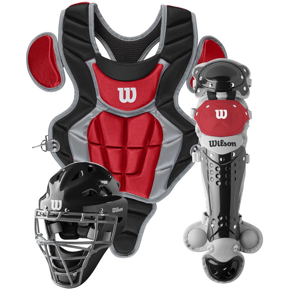 Wilson C200 3-Piece Youth Baseball Catcher’s Set: WB57116