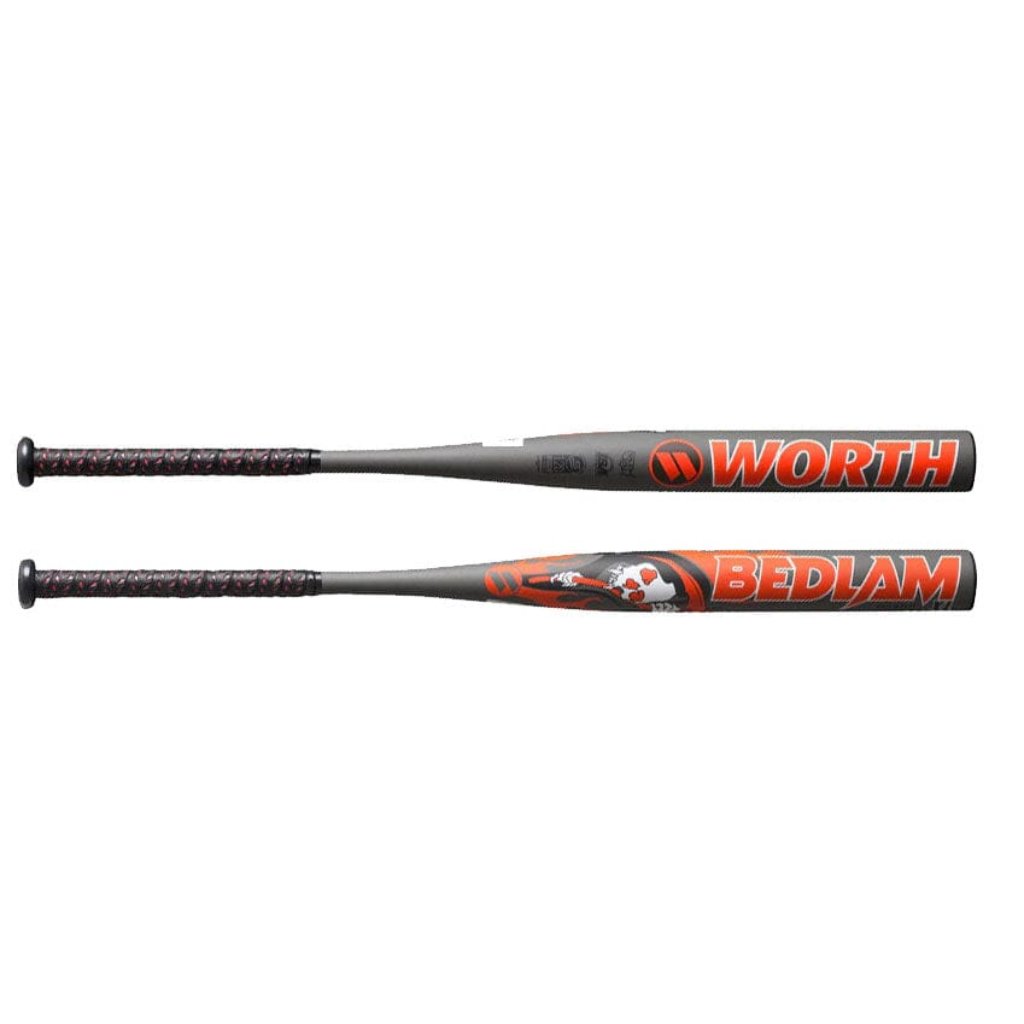 2024 Worth Bedlam Phil Matte XL 1-Piece 12.75 Inch USSSA Slowpitch Softball Bat: WSU4PMB1L